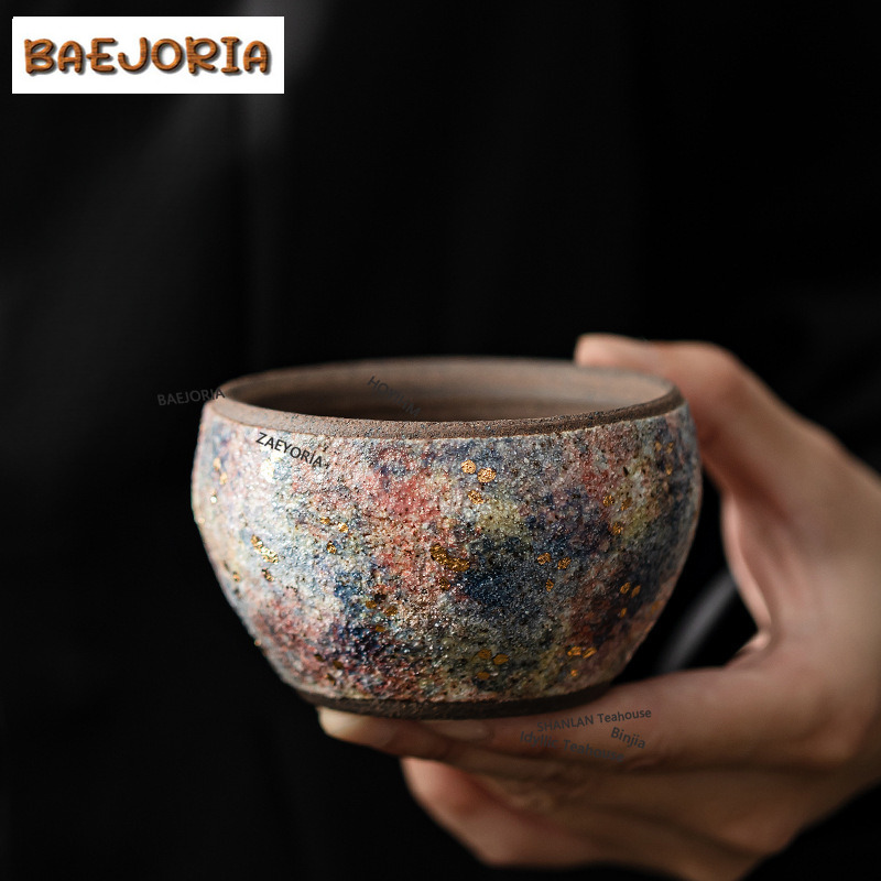 Handmade Ceramic Mug - BAEJORIA 100ML Tazza da tè in