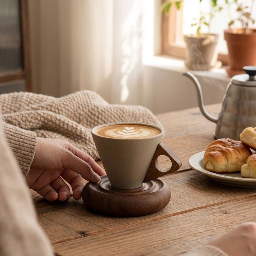 Tazza in Ceramica Grezza a Con - Handmade Ceramic Mug recensione e prezzo